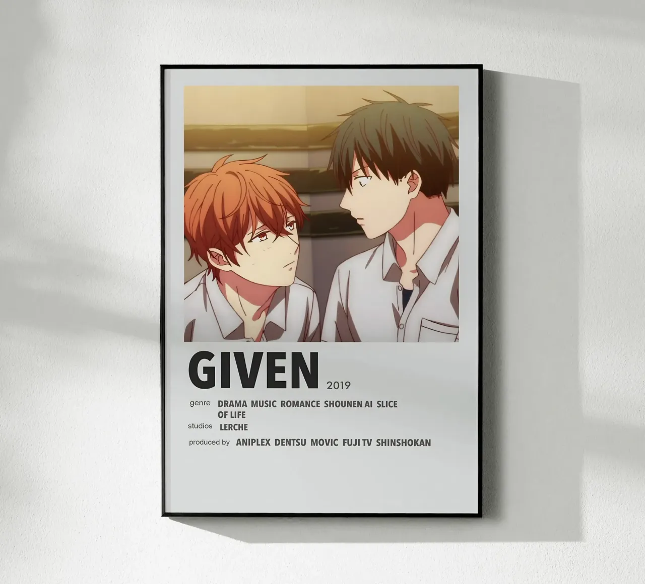 GIVEN  2019 plexiglass da Totoya