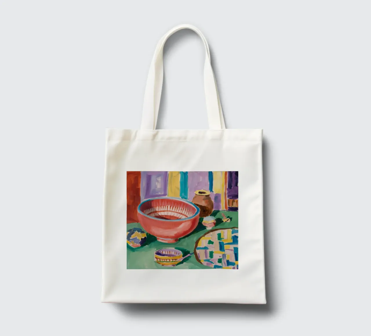 Ciotola a righe Harmony borsa in juta da Mystic Grain