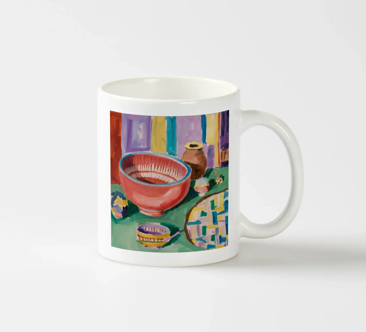 Ciotola a righe Harmony tazza in ceramica da Mystic Grain