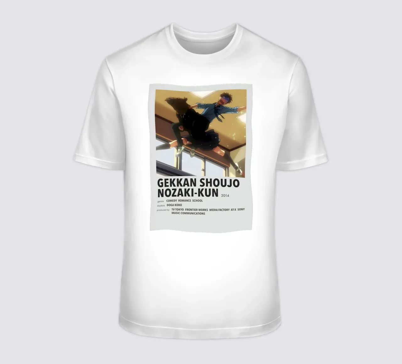 GEKKAN SHOUJO NOZAKI-KUN  2014 t-shirt da Totoya