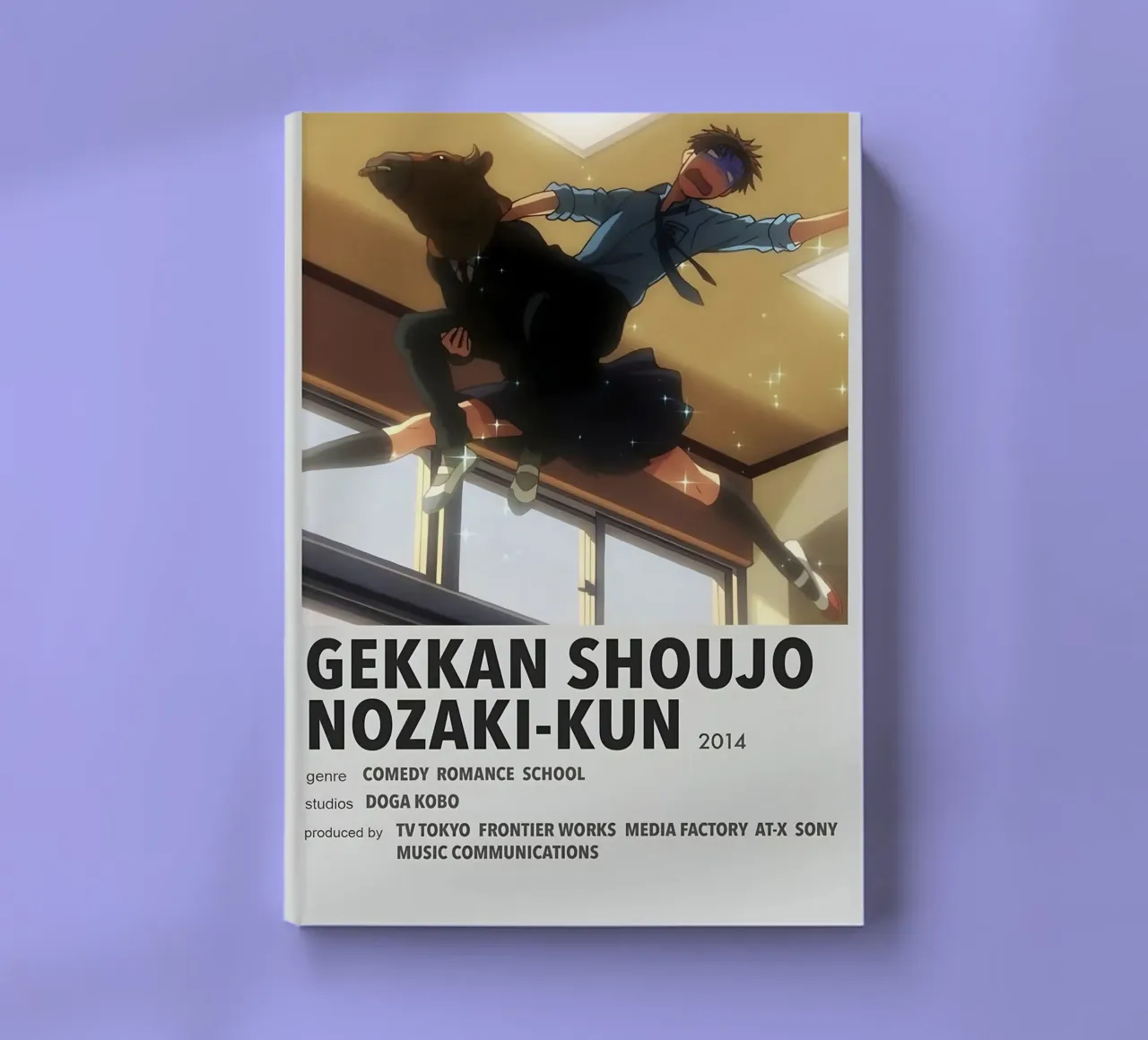 GEKKAN SHOUJO NOZAKI-KUN  2014 notebook by Totoya
