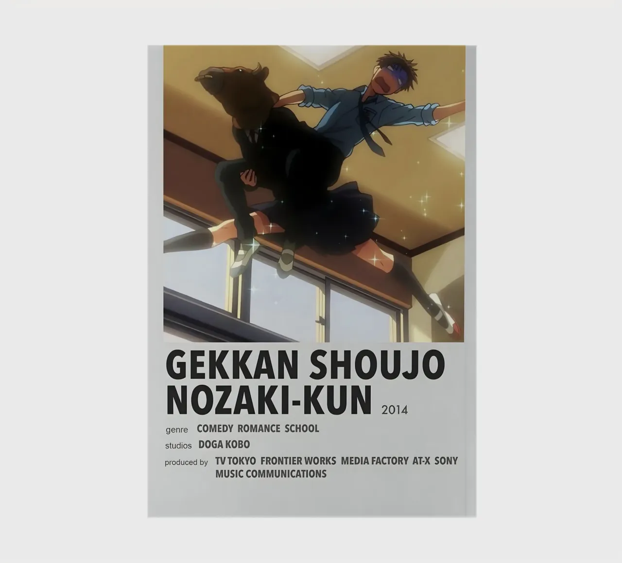GEKKAN SHOUJO NOZAKI-KUN  2014 notebook by Totoya