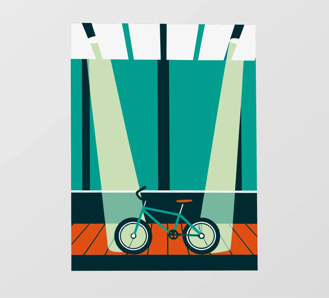 Bicicletta telo in pvc da TODAY'S SHOP