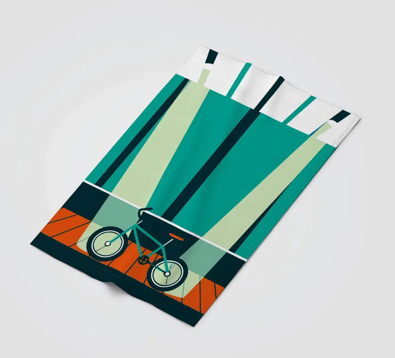Bicicletta coperta in pile da TODAY'S SHOP