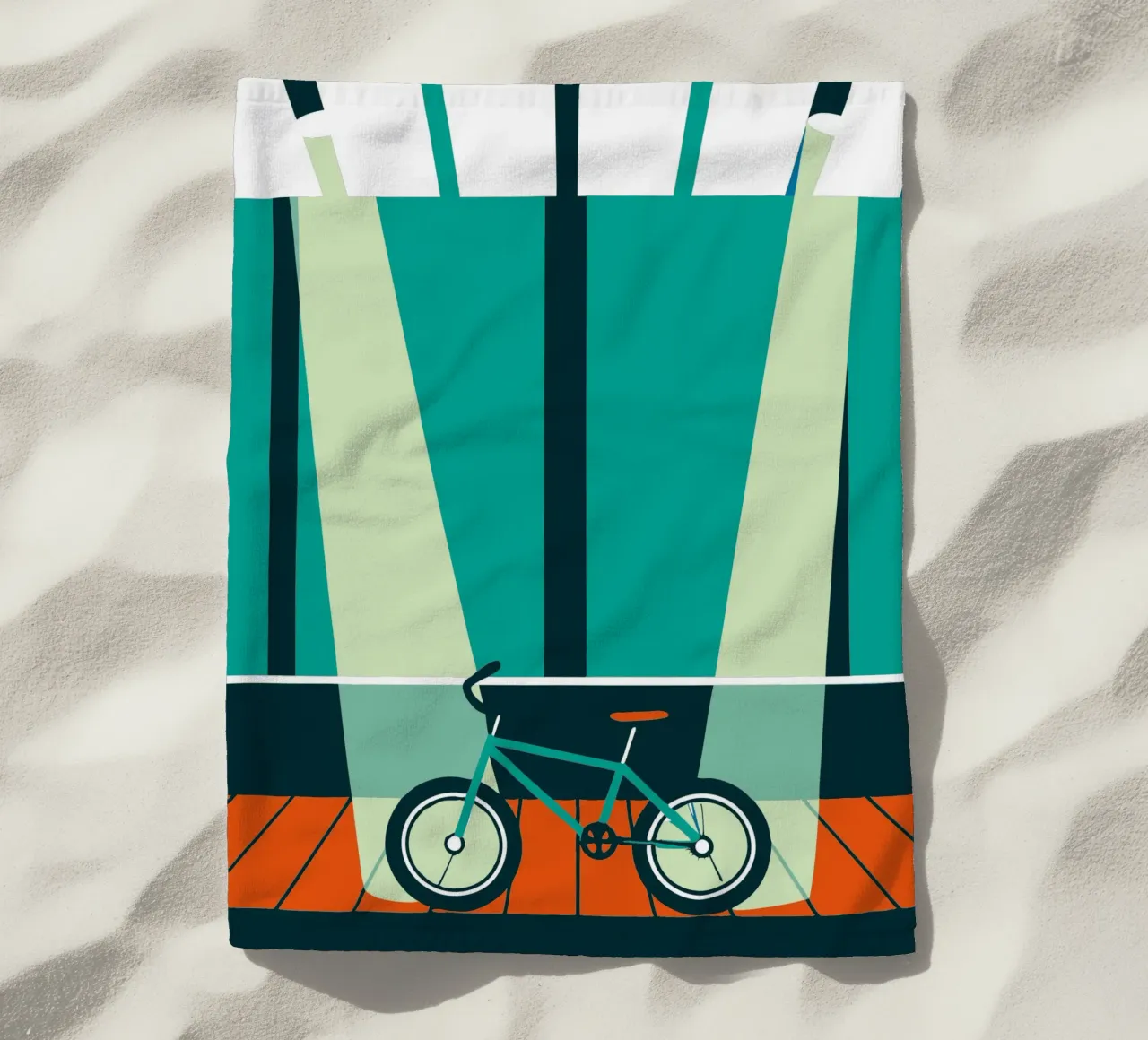 Bicicletta telo mare da TODAY'S SHOP