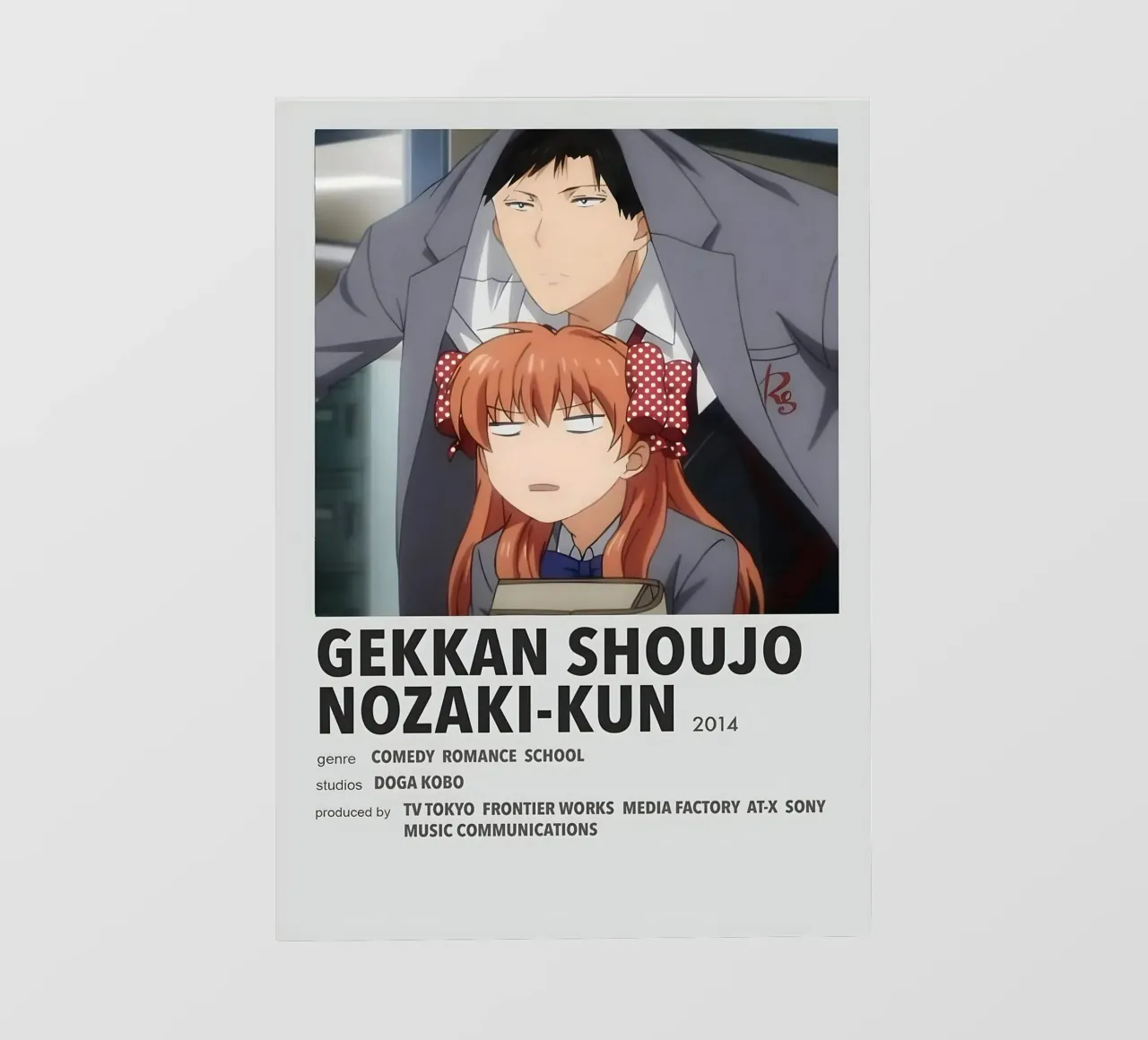 GEKKAN SHOUJO NOZAKI-KUN  2014 telo in pvc da Totoya