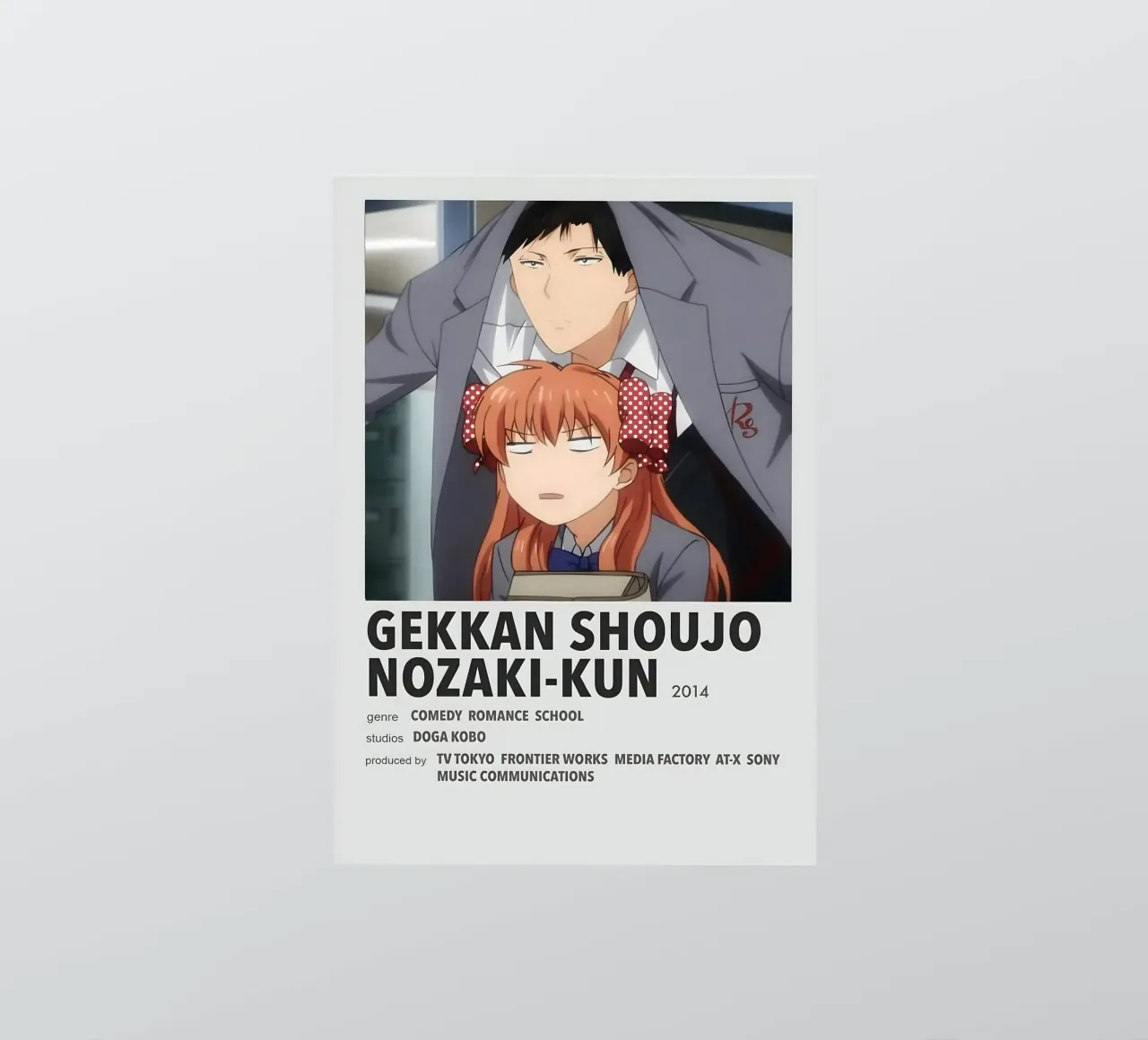 GEKKAN SHOUJO NOZAKI-KUN  2014 Sticker von Totoya