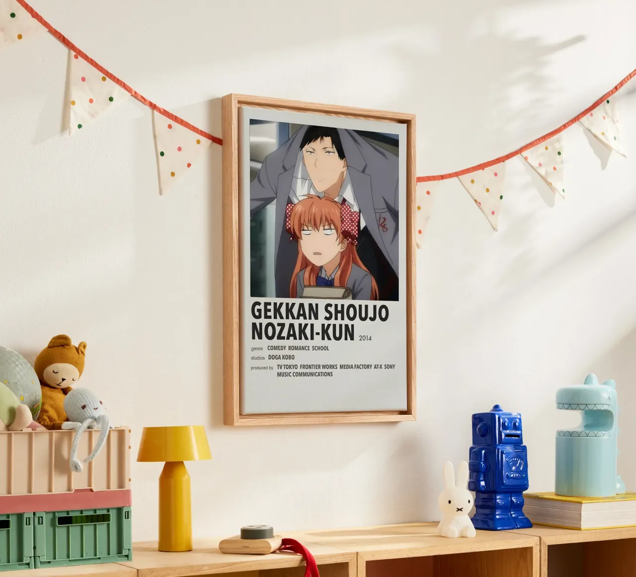 GEKKAN SHOUJO NOZAKI-KUN  2014 canvas by Totoya
