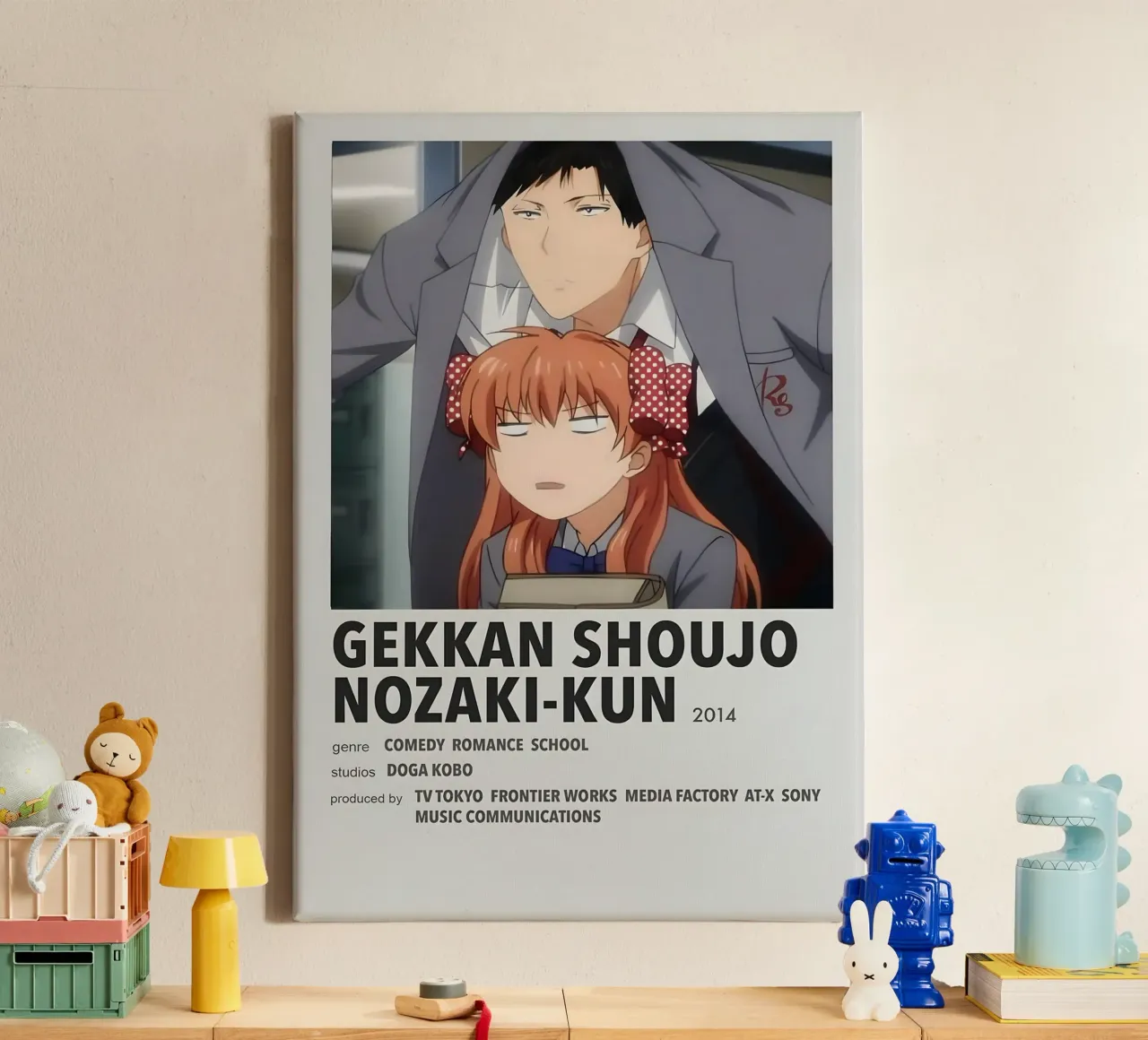 GEKKAN SHOUJO NOZAKI-KUN  2014 canvas by Totoya
