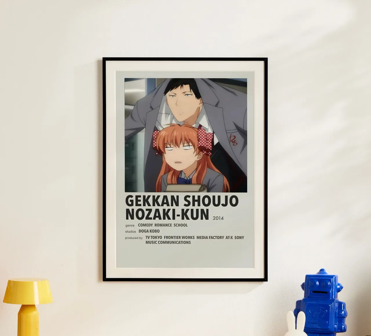 GEKKAN SHOUJO NOZAKI-KUN  2014 carta hahnemühle da Totoya