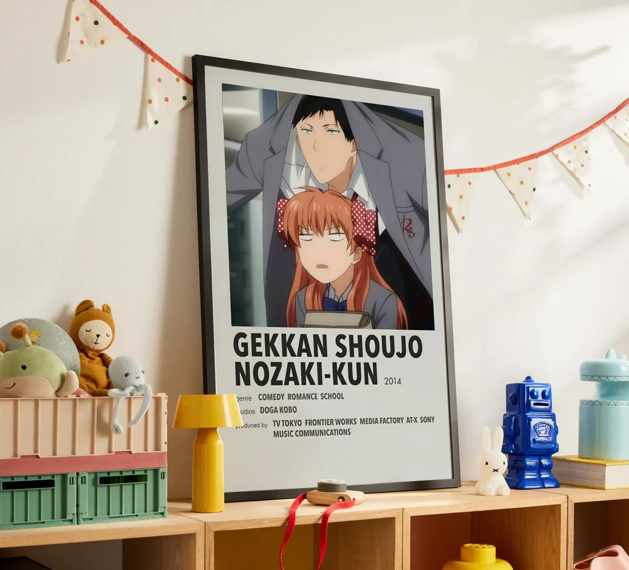 GEKKAN SHOUJO NOZAKI-KUN  2014 carta hahnemühle da Totoya
