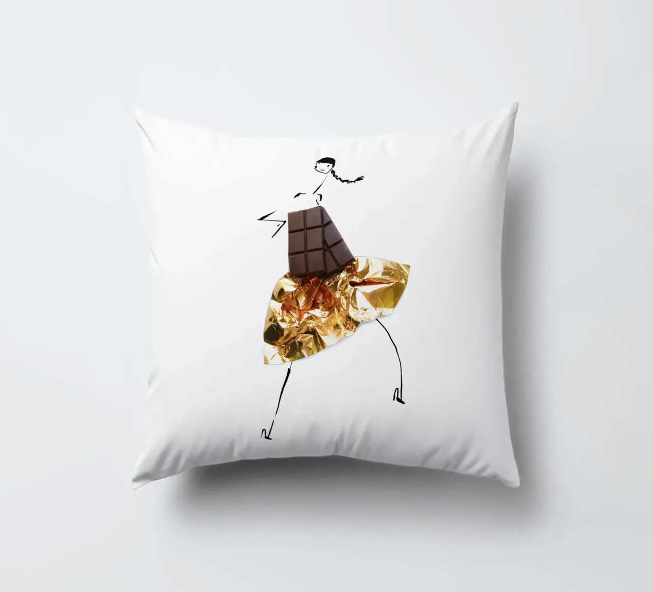 Chocolate cuscino da Gretchen Roehrs