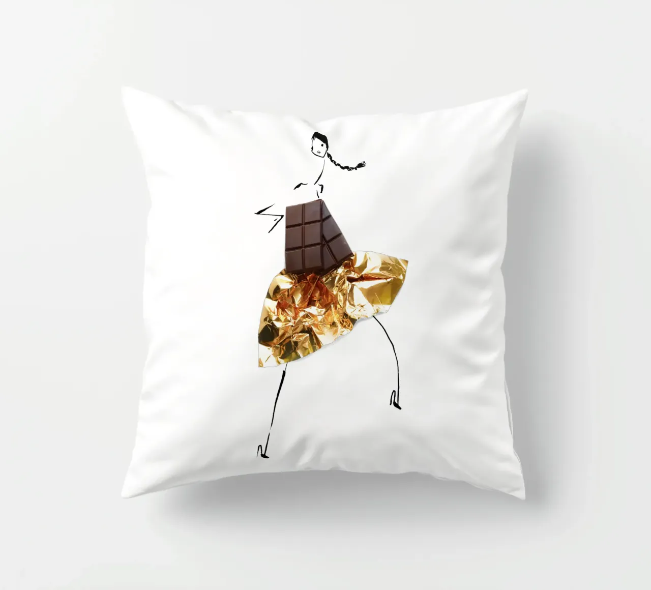 Chocolate cuscino da Gretchen Roehrs