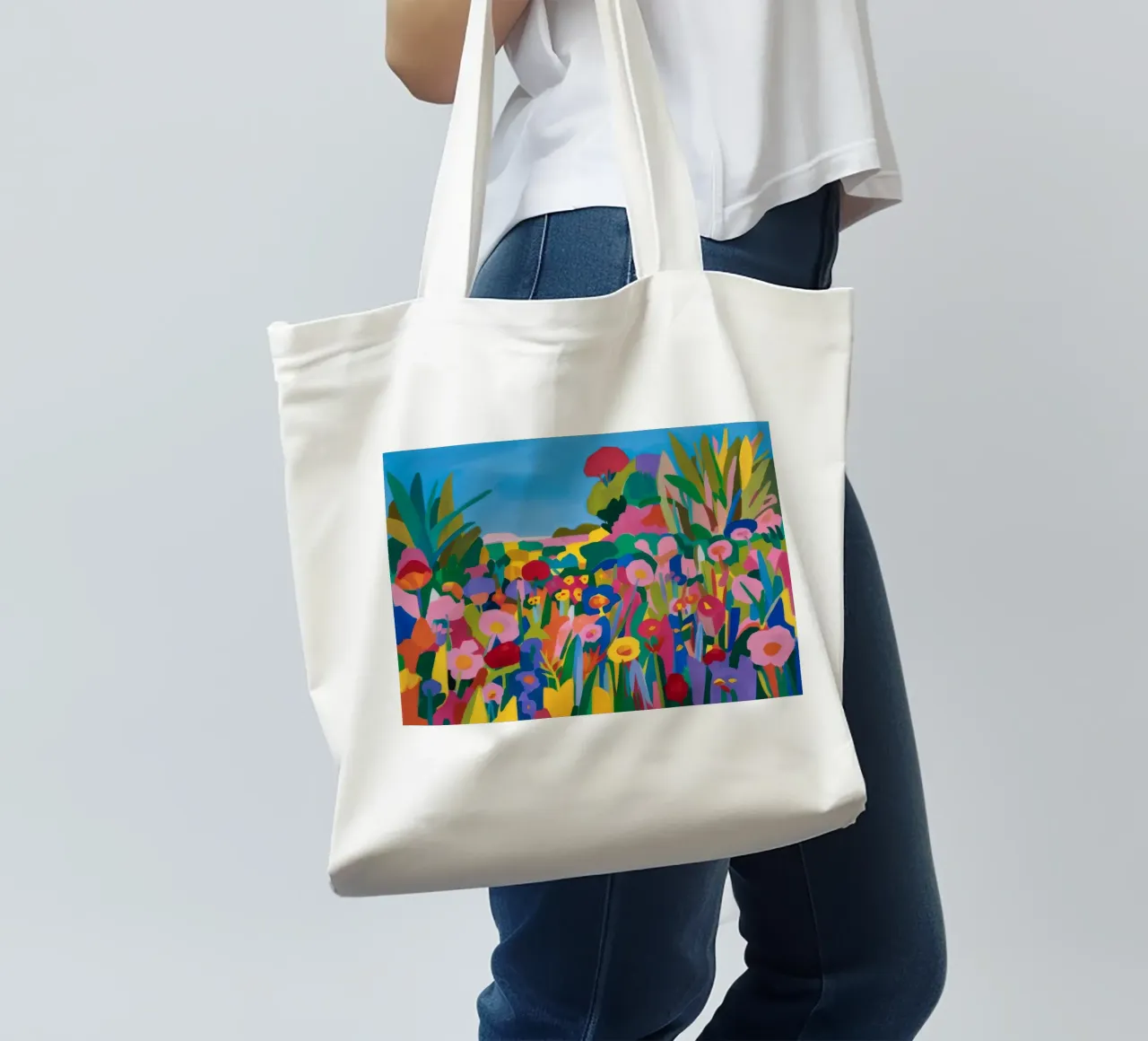 Wildflower Daydream tote bag by Mystic Grain