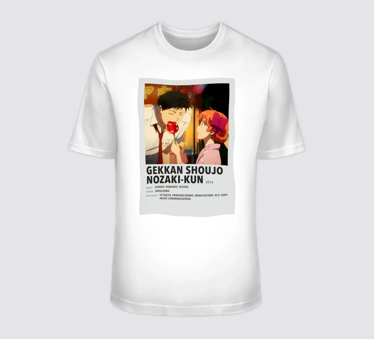 GEKKAN SHOUJO NOZAKI-KUN  2014 t-shirt da Totoya