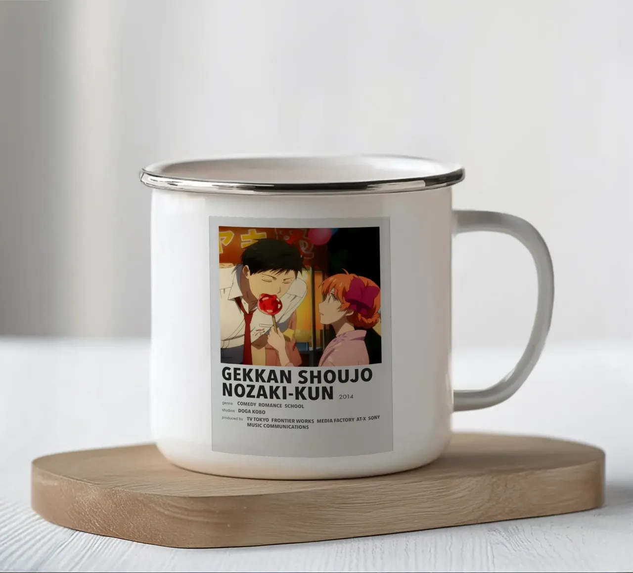 GEKKAN SHOUJO NOZAKI-KUN  2014 tazza in smalto da Totoya