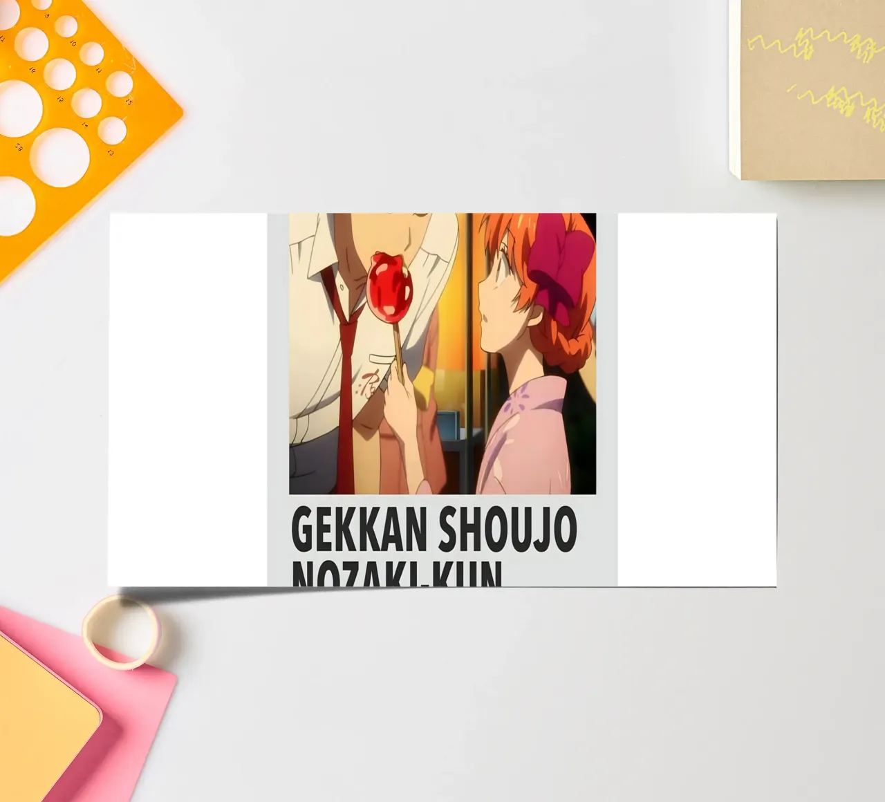 GEKKAN SHOUJO NOZAKI-KUN  2014 sticker sheet by Totoya