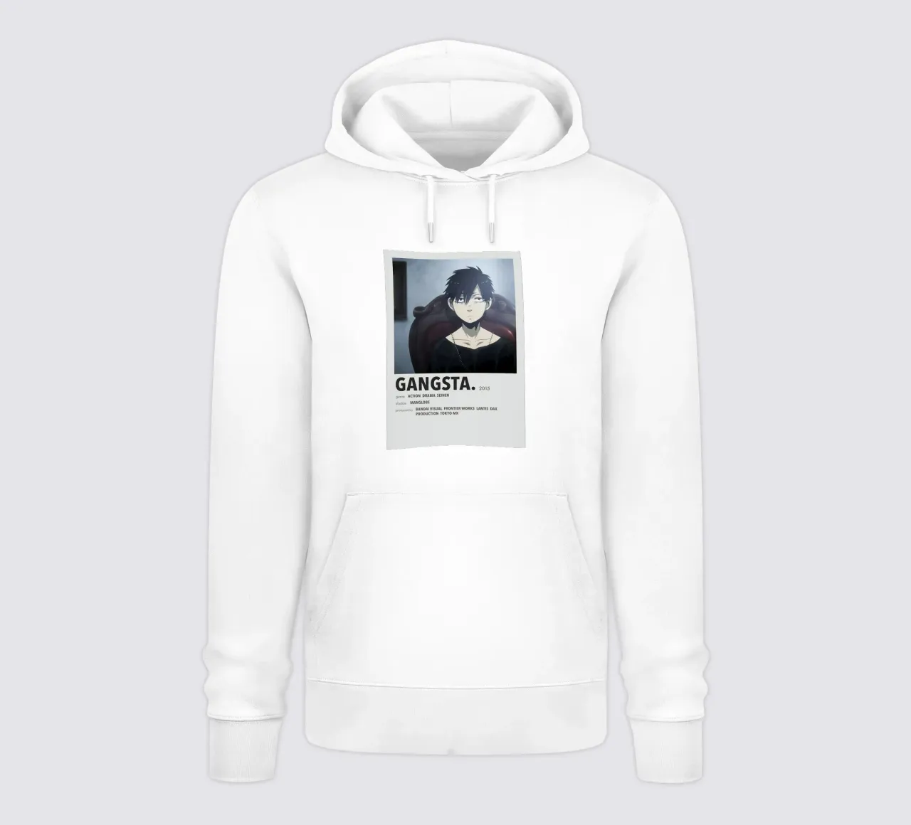 GANGSTA.  2015 felpa con cappuccio da Totoya