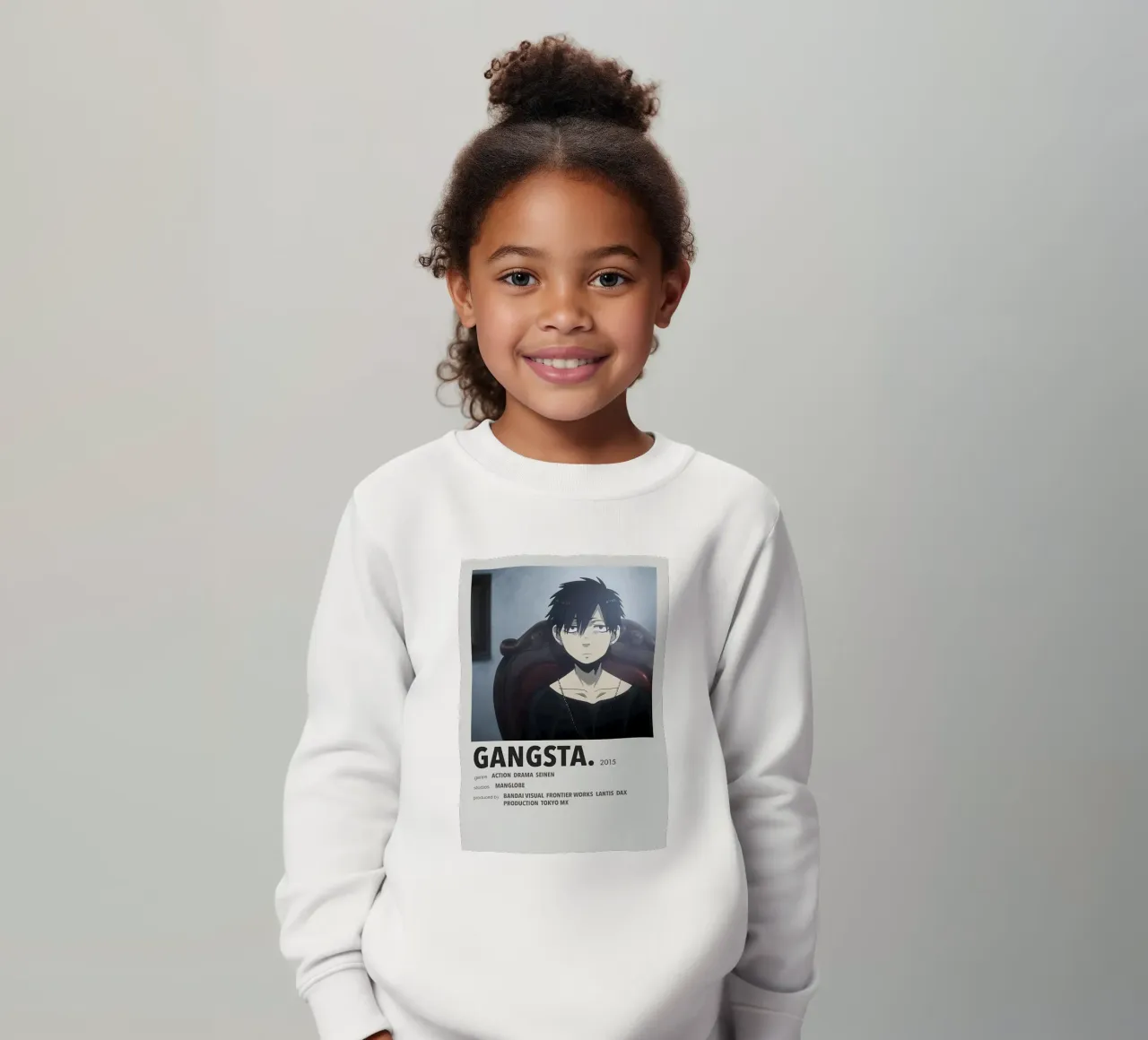 GANGSTA.  2015 kids sweatshirt by Totoya