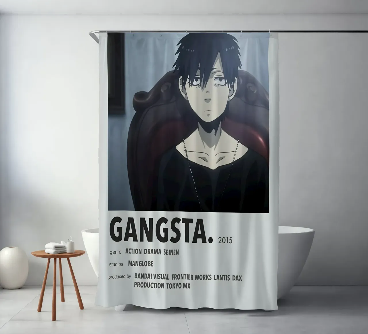 GANGSTA.  2015 Duschvorhang von Totoya