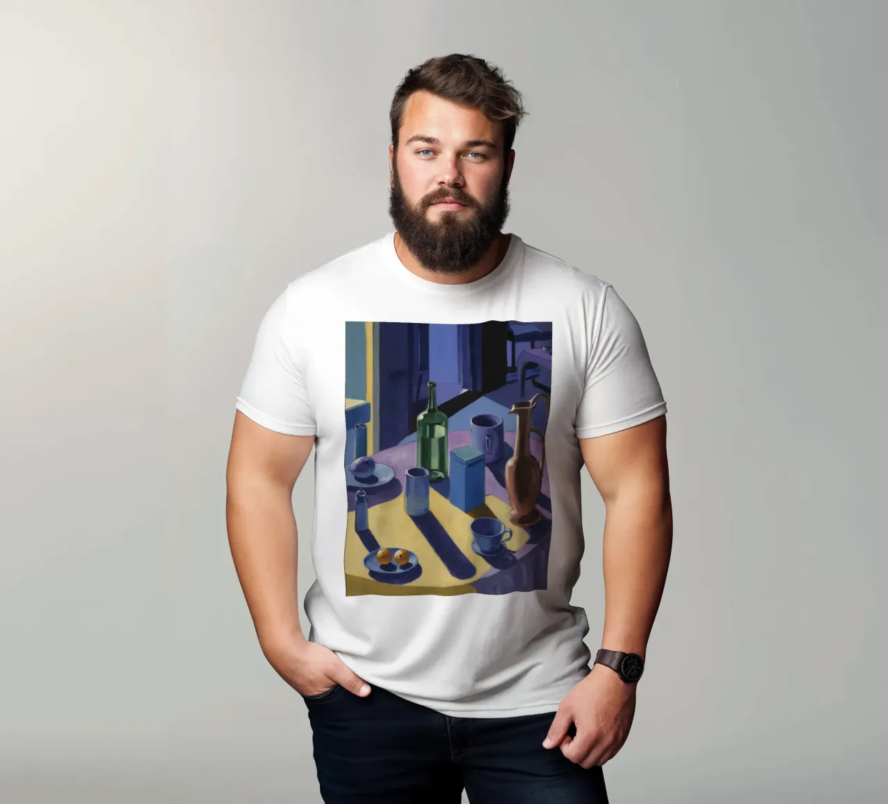 Colazione a luce viola t-shirt da Mystic Grain
