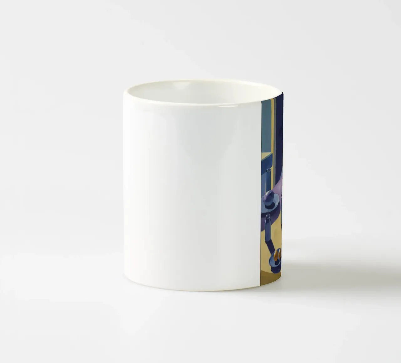 Colazione a luce viola tazza in ceramica da Mystic Grain