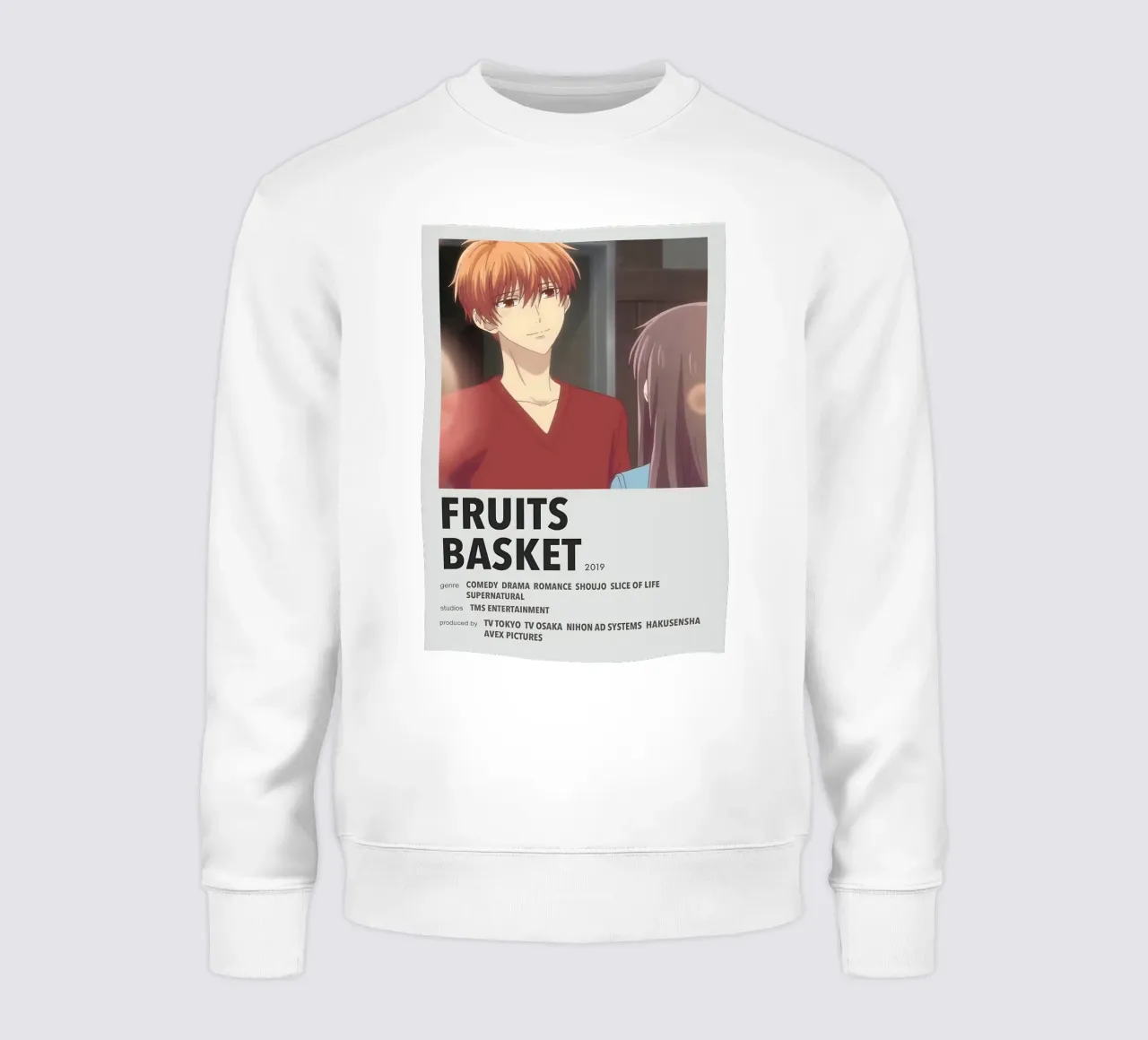 FRUITS  BASKET  2019 felpa da Totoya