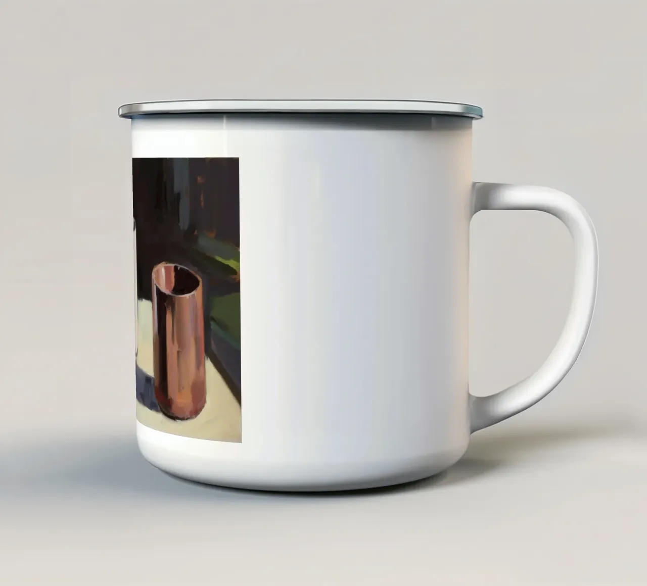 Tazza doppia Silence tazza in smalto da Mystic Grain