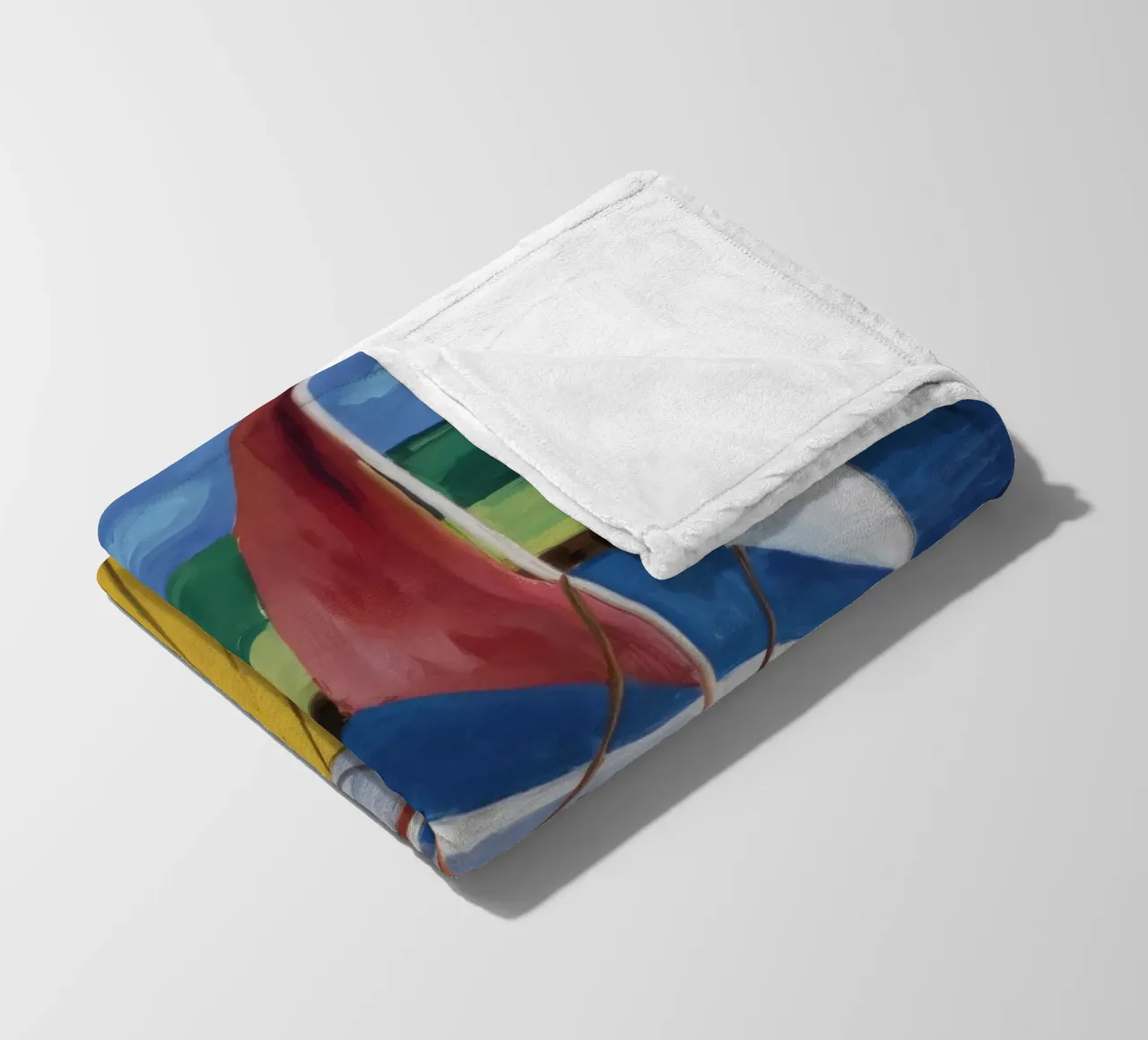 Zeilboot Dock Rust fleecedeken van Mystic Grain