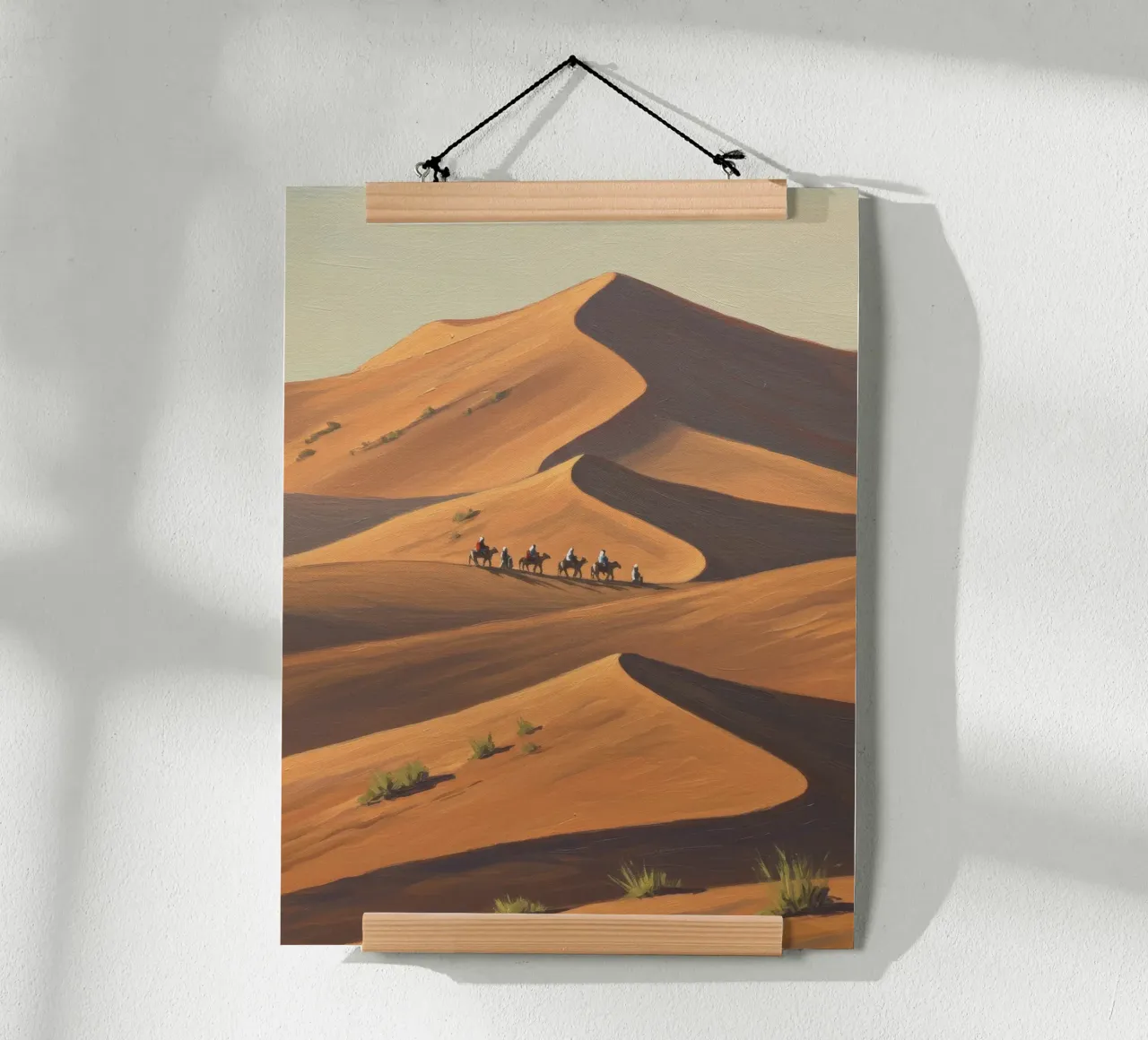 Camminatori del deserto carta hahnemühle da Art Center
