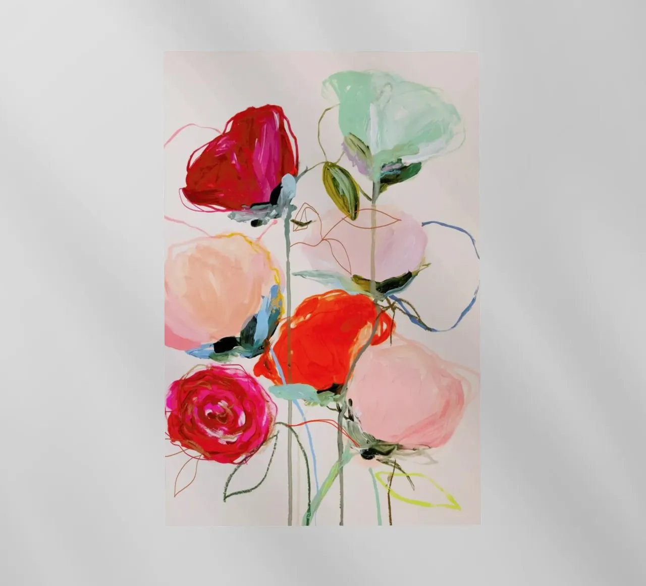 Bloom Series Time Leighviner Web pellicola backlit da Leigh Viner