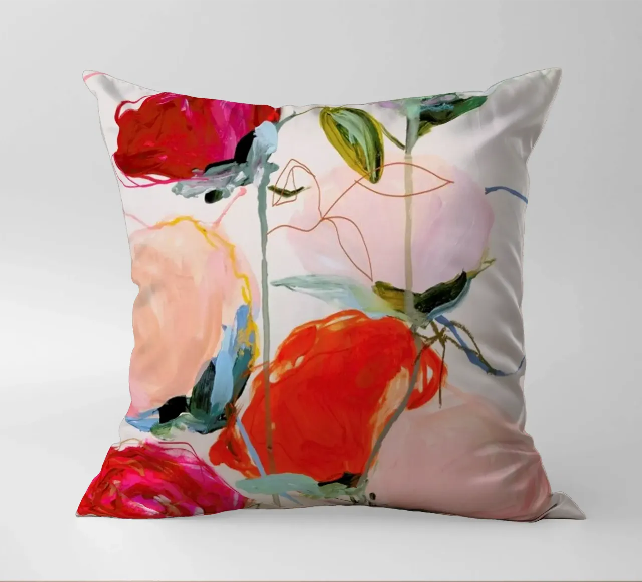 Bloom Series Time Leighviner Web cuscino da Leigh Viner