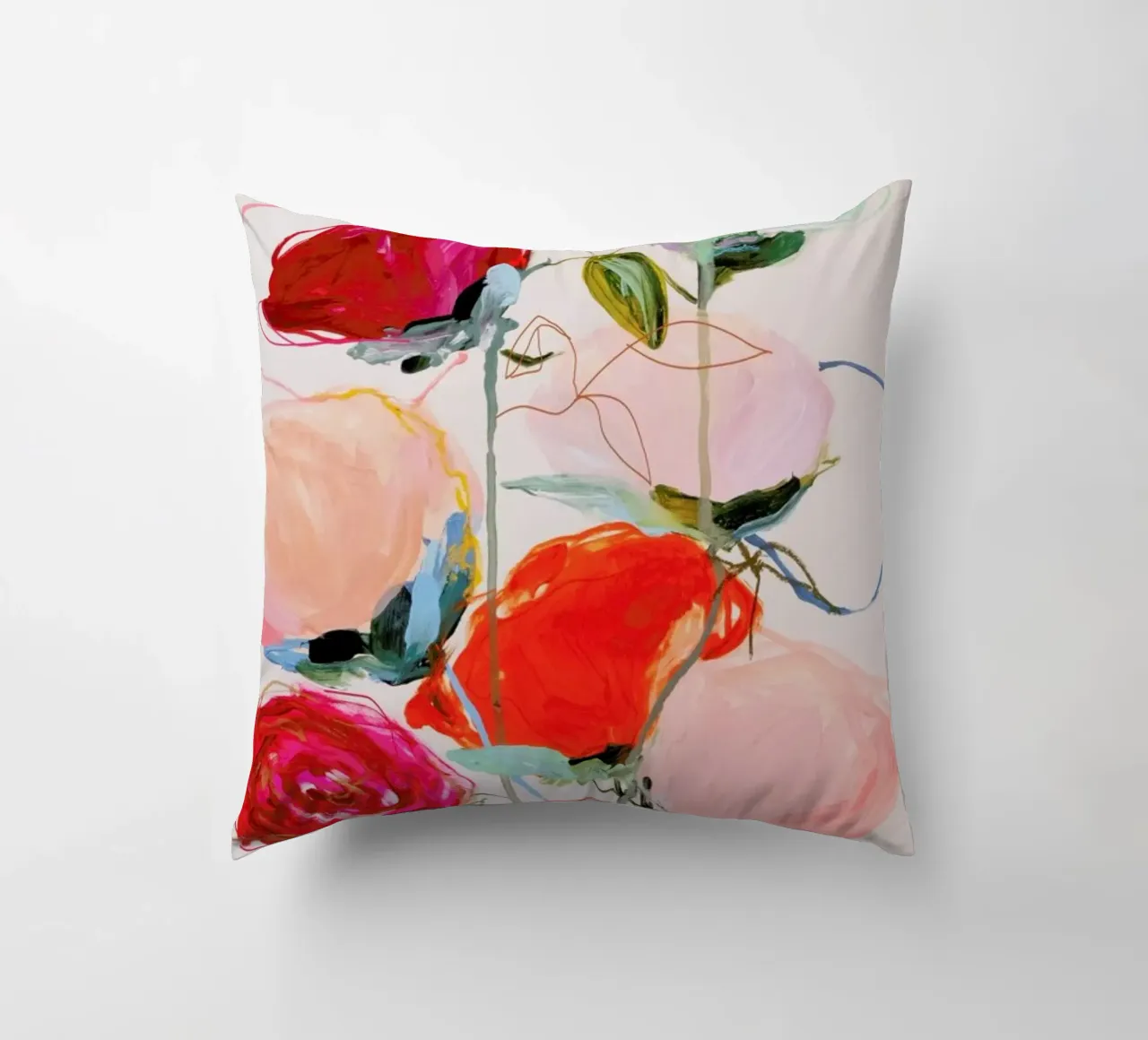 Bloom Series Time Leighviner Web cuscino da Leigh Viner