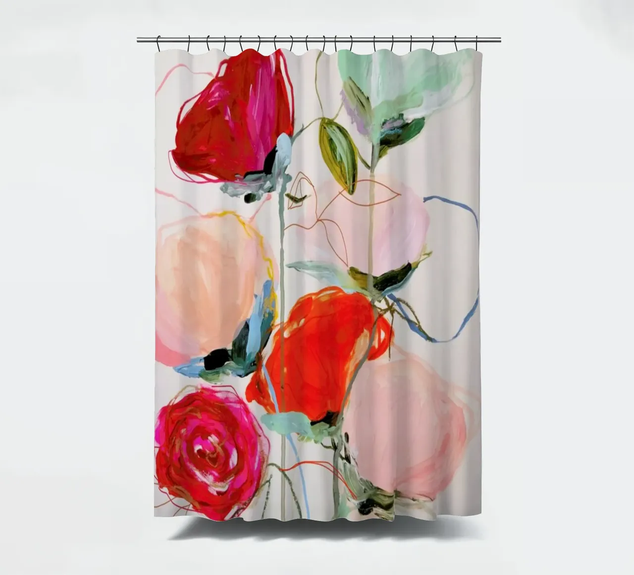 Bloom Series Time Leighviner Web tenda da doccia da Leigh Viner