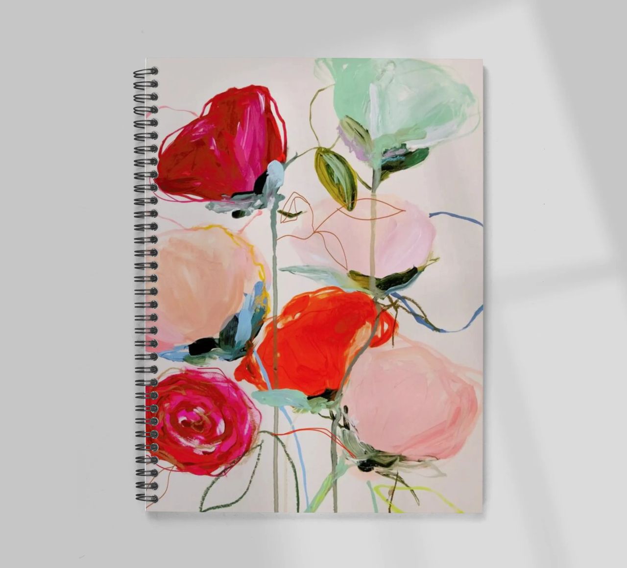 Bloom Series Time Leighviner Web cuaderno de espiral de Leigh Viner