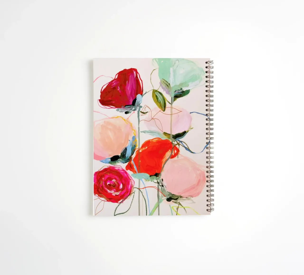 Bloom Series Time Leighviner Web spiral notebook by Leigh Viner