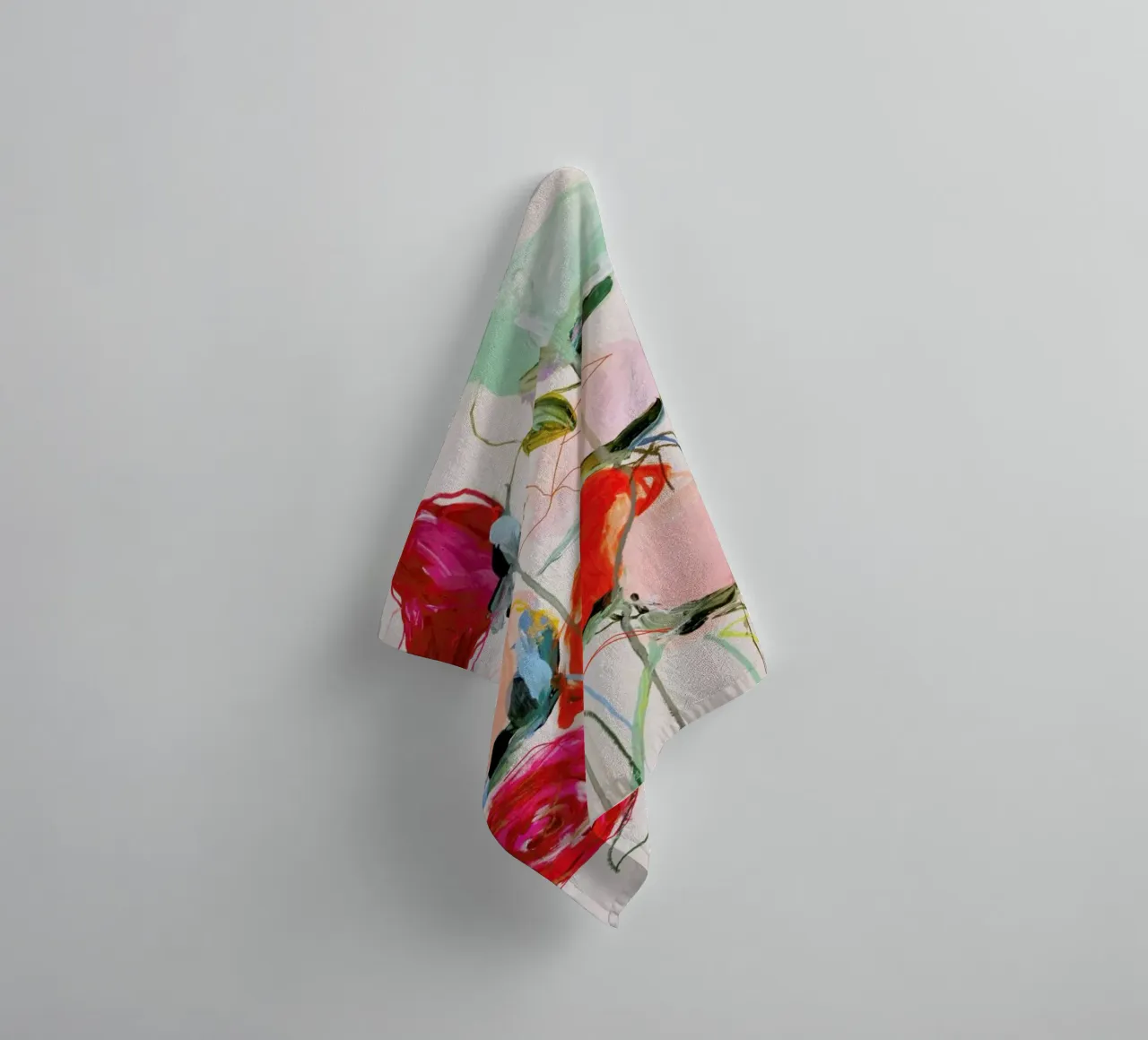 Bloom Series Time Leighviner Web serviette de bain de Leigh Viner
