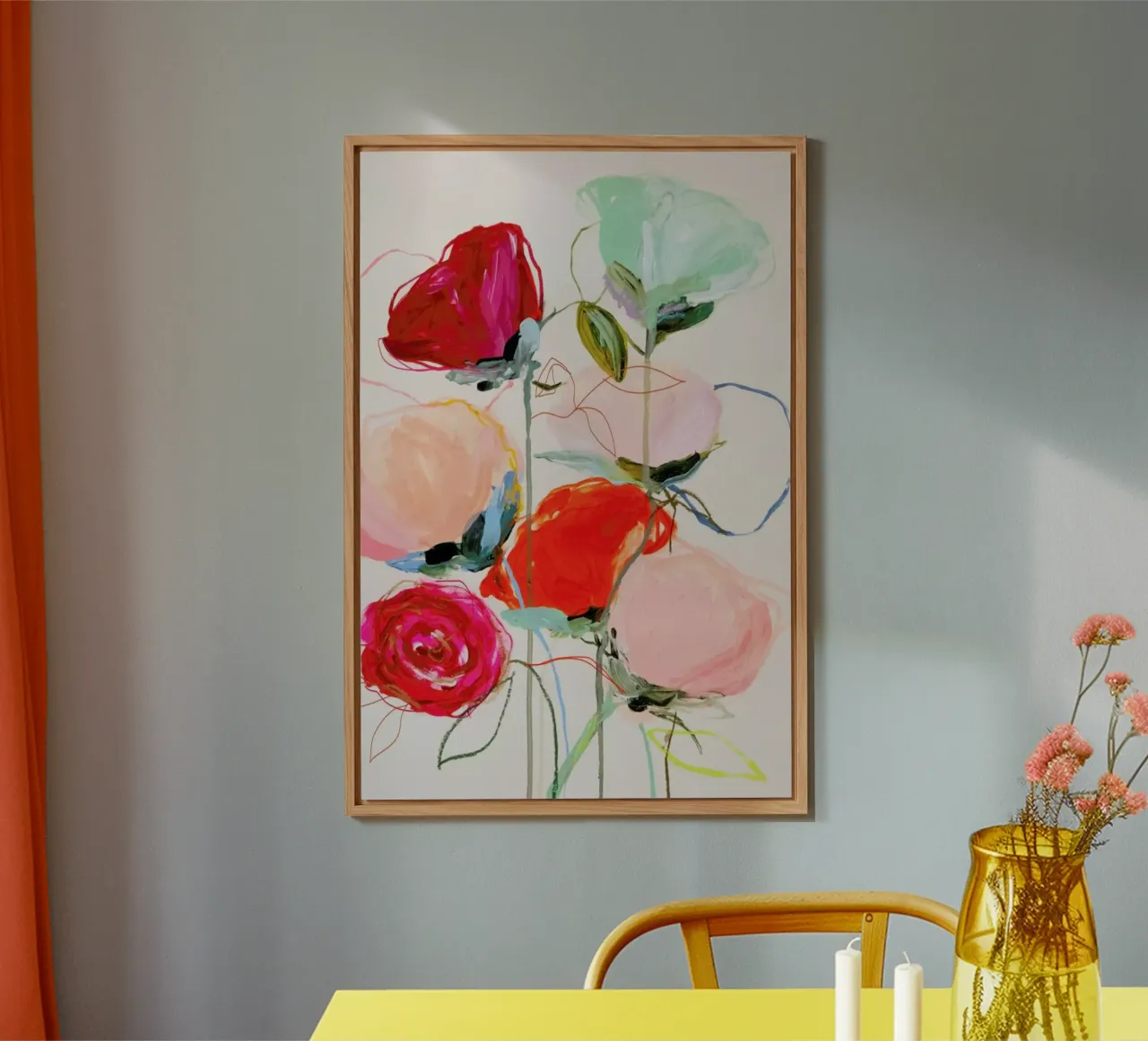 Bloom Series Time Leighviner Web alluminio dibond da Leigh Viner