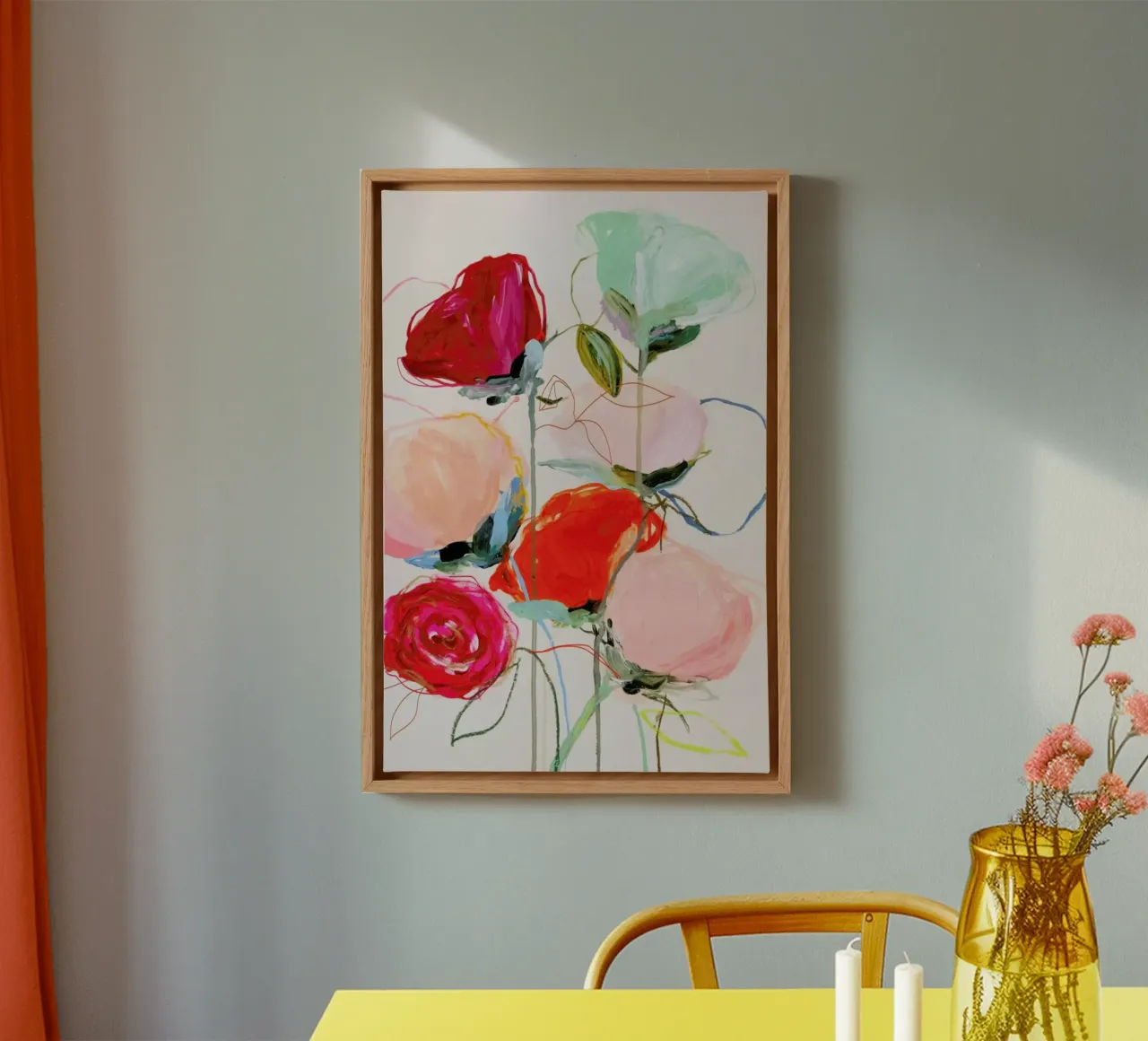 Bloom Series Time Leighviner Web tela da Leigh Viner