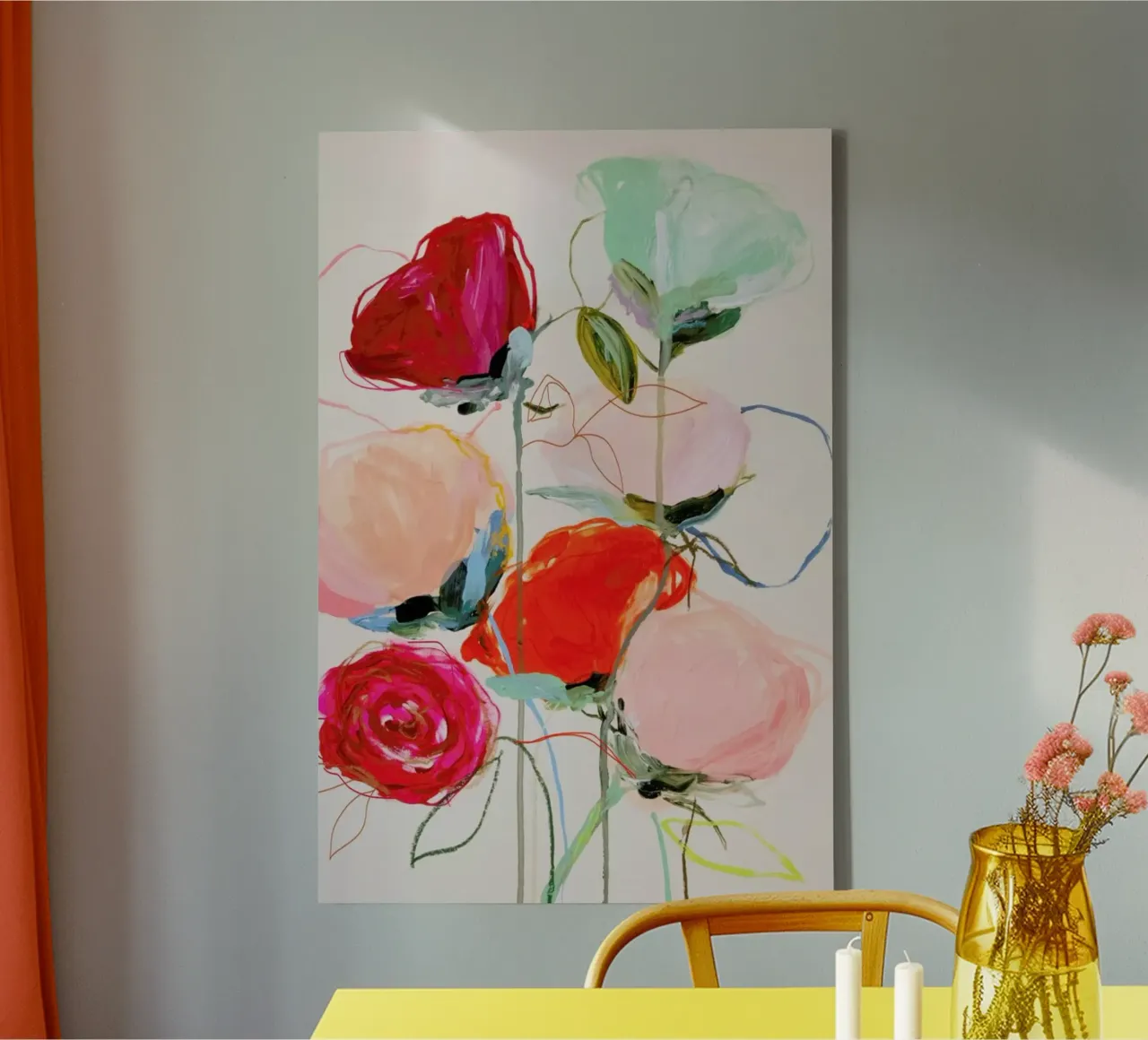 Bloom Series Time Leighviner Web tela da Leigh Viner