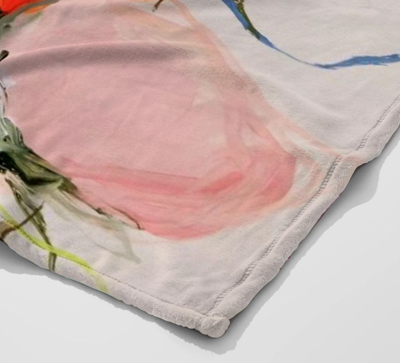 Bloom Series Time Leighviner Web Fleecedecke von Leigh Viner