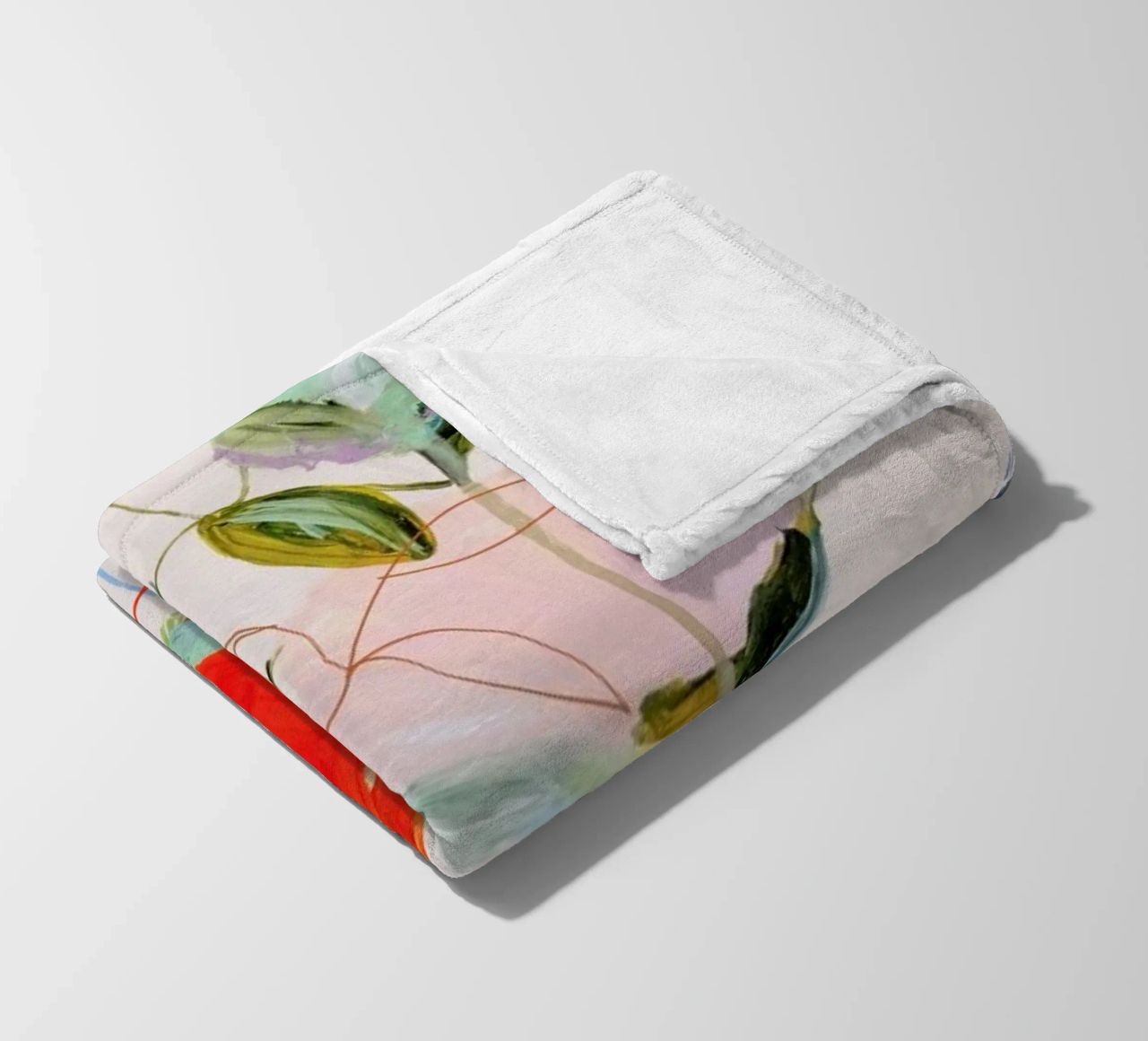 Bloom Series Time Leighviner Web Fleecedecke von Leigh Viner