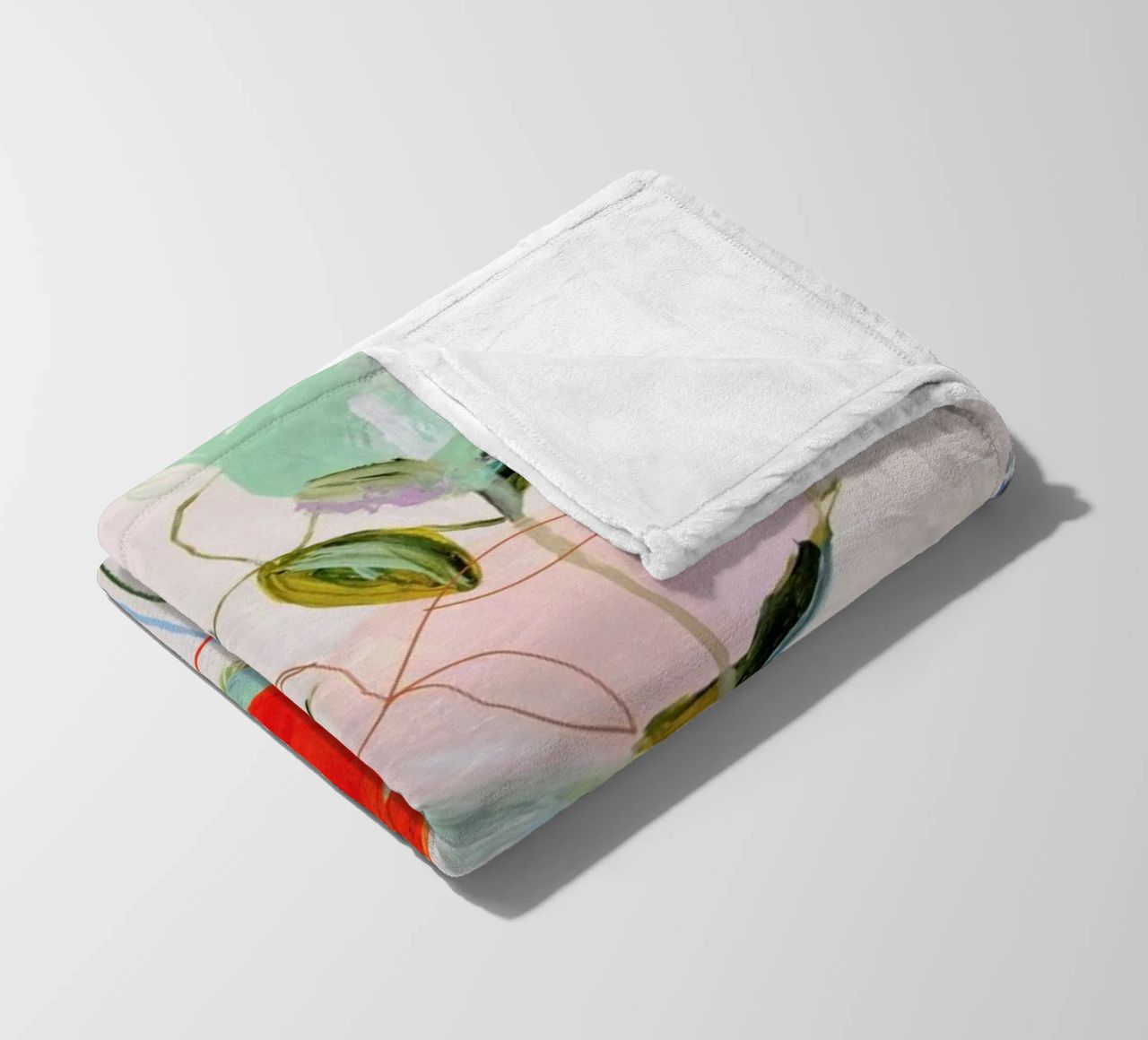 Bloom Series Time Leighviner Web Fleecedecke von Leigh Viner
