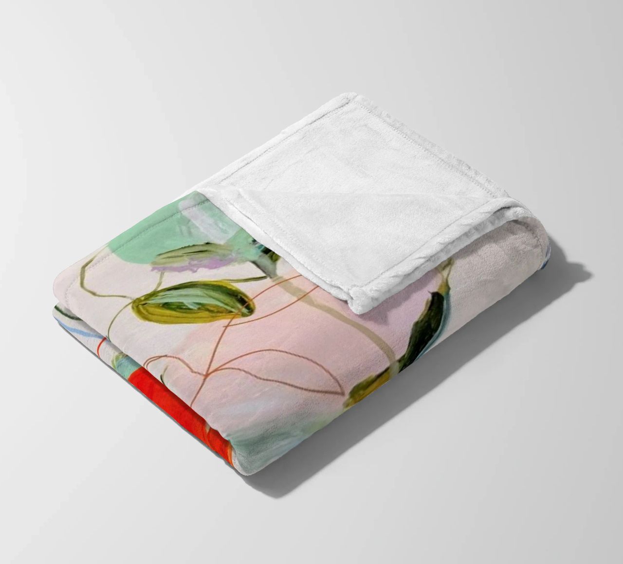Bloom Series Time Leighviner Web Fleecedecke von Leigh Viner