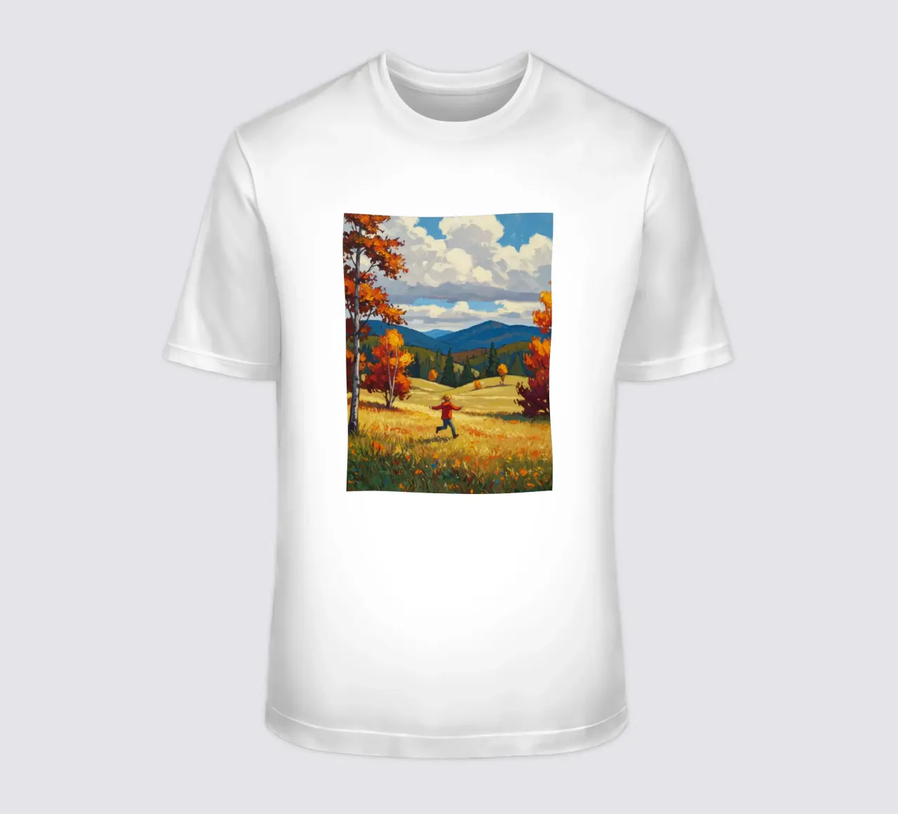 Corsa libera t-shirt da Art Center