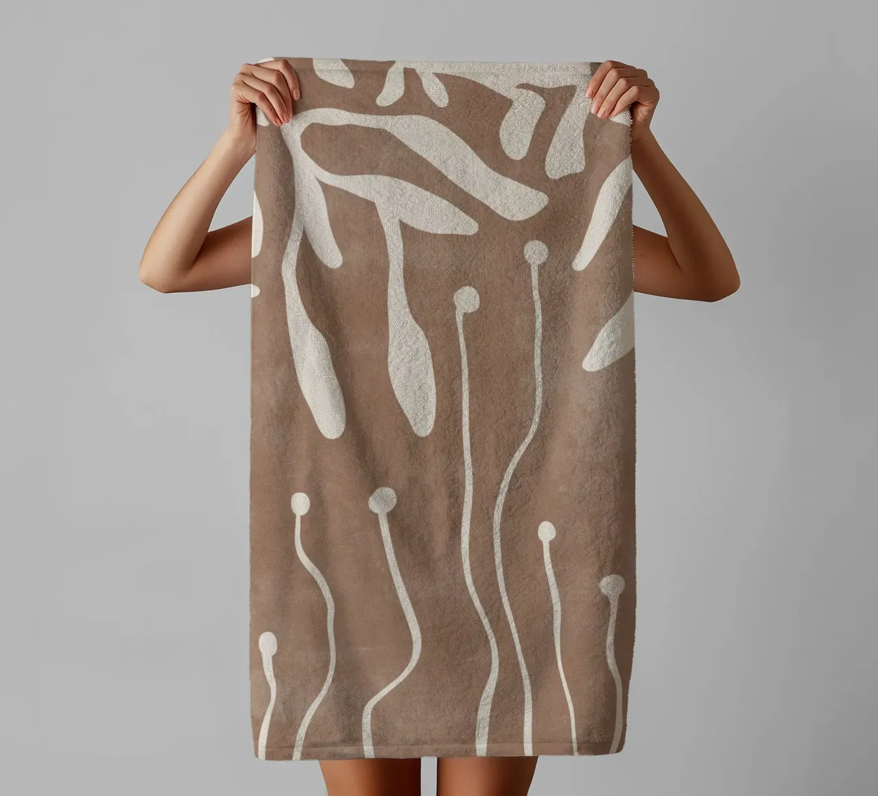 Minimal Matter No 187 asciugamano da bagno da treechild