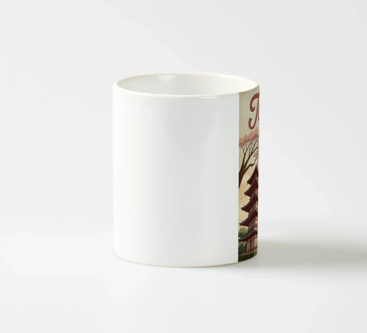 Poster retrò d'epoca di Tokyo tazza in ceramica da 🎁 ARTVI-SHOP