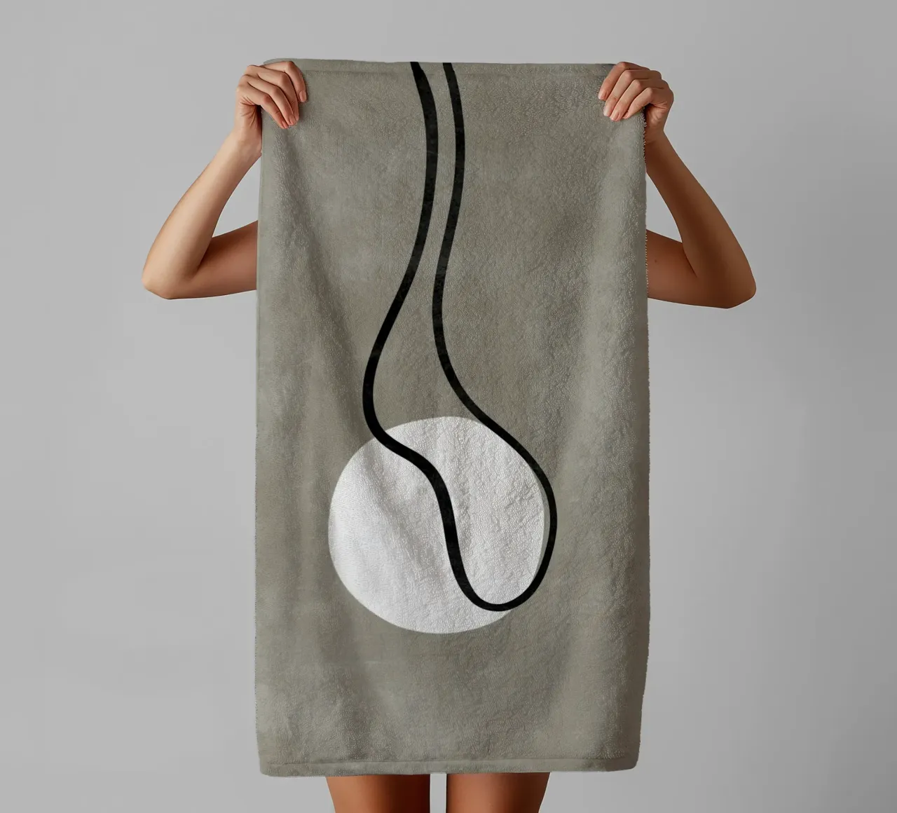 Minimal Matters No 191 asciugamano da bagno da treechild