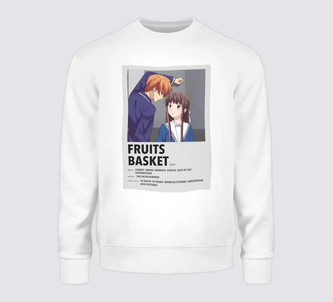 FRUITS  BASKET  2019 felpa da Totoya