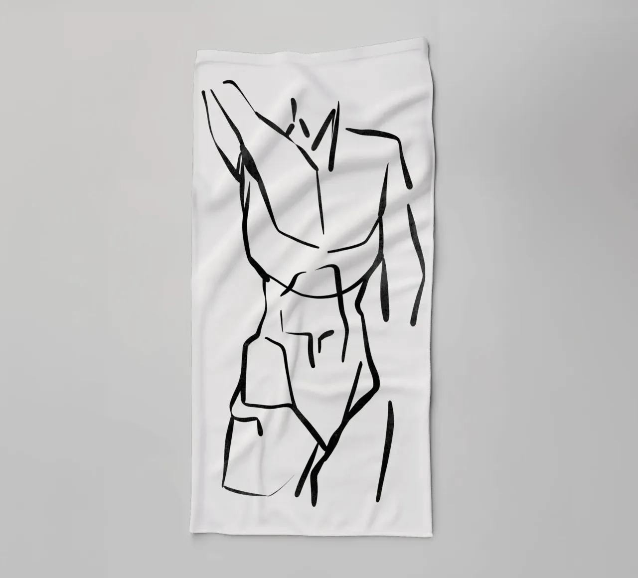 Minimal Matter No 192 asciugamano da bagno da treechild